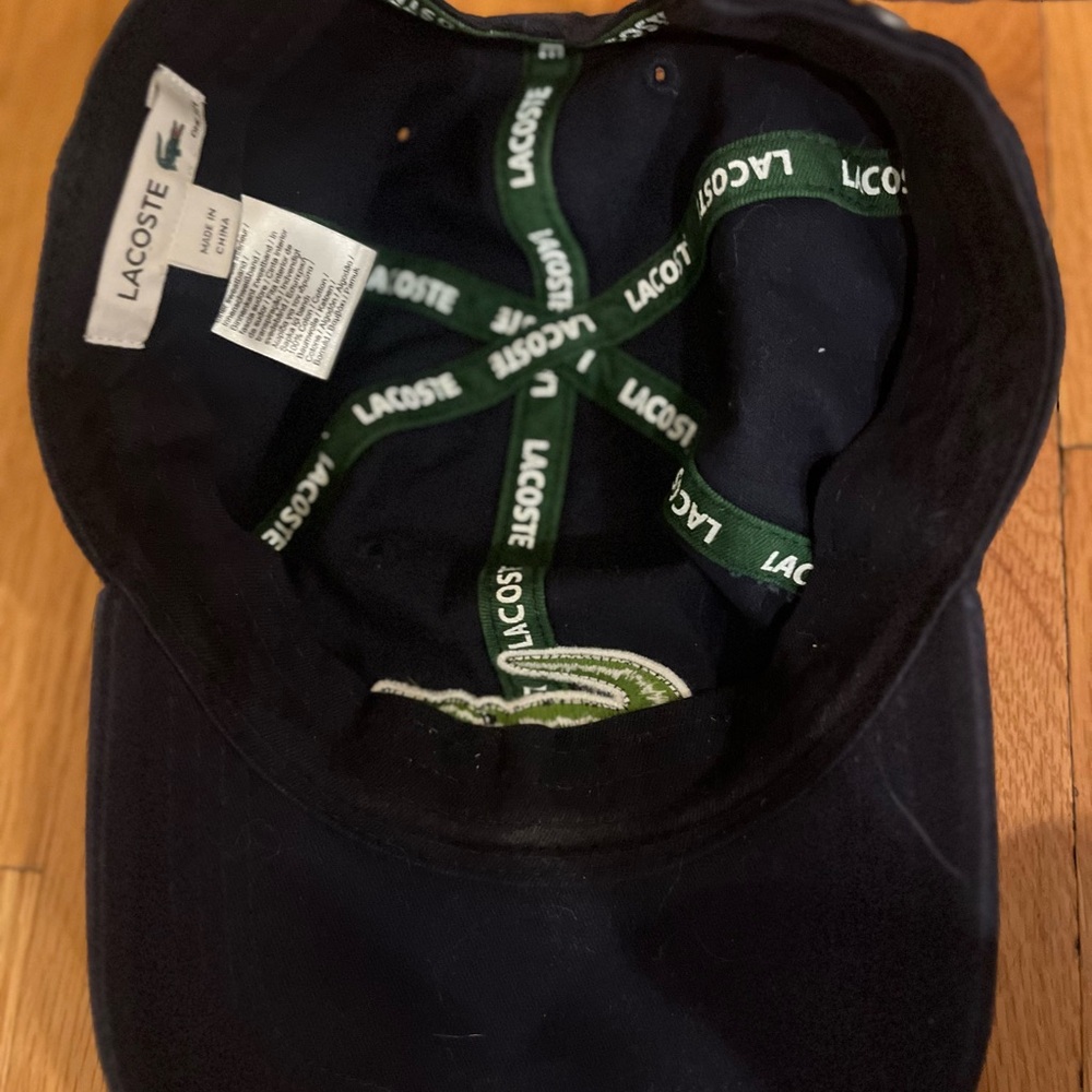 Lacoste Dark Blue baseball Hat - Picture 2 of 4